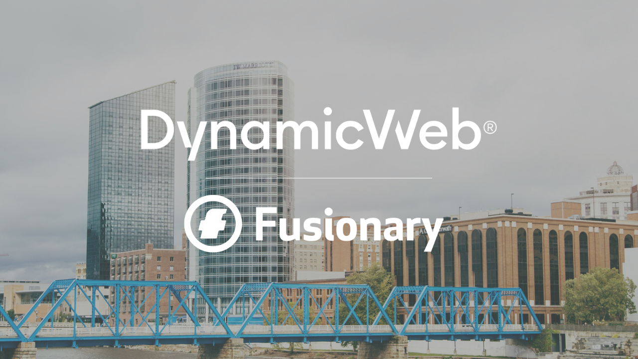 DynamicWeb and Fusionary Partnership Announcement Hero